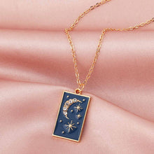 Load image into Gallery viewer, 2021 NewMoon &amp; Star Necklace
