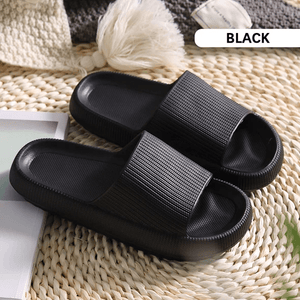 Intelligente druckentlastende, superweiche, rutschfeste Slipper-Sandalen mit dicker Sohle
